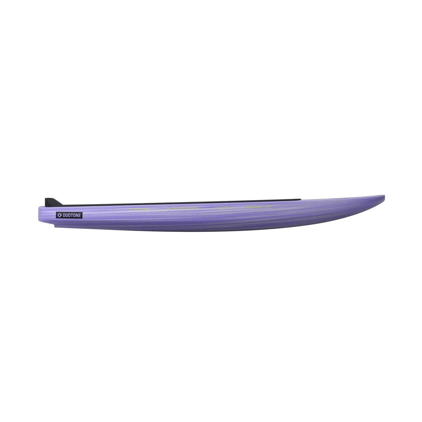 Duotone Sky Style 2027 wing foil board, bottom view
