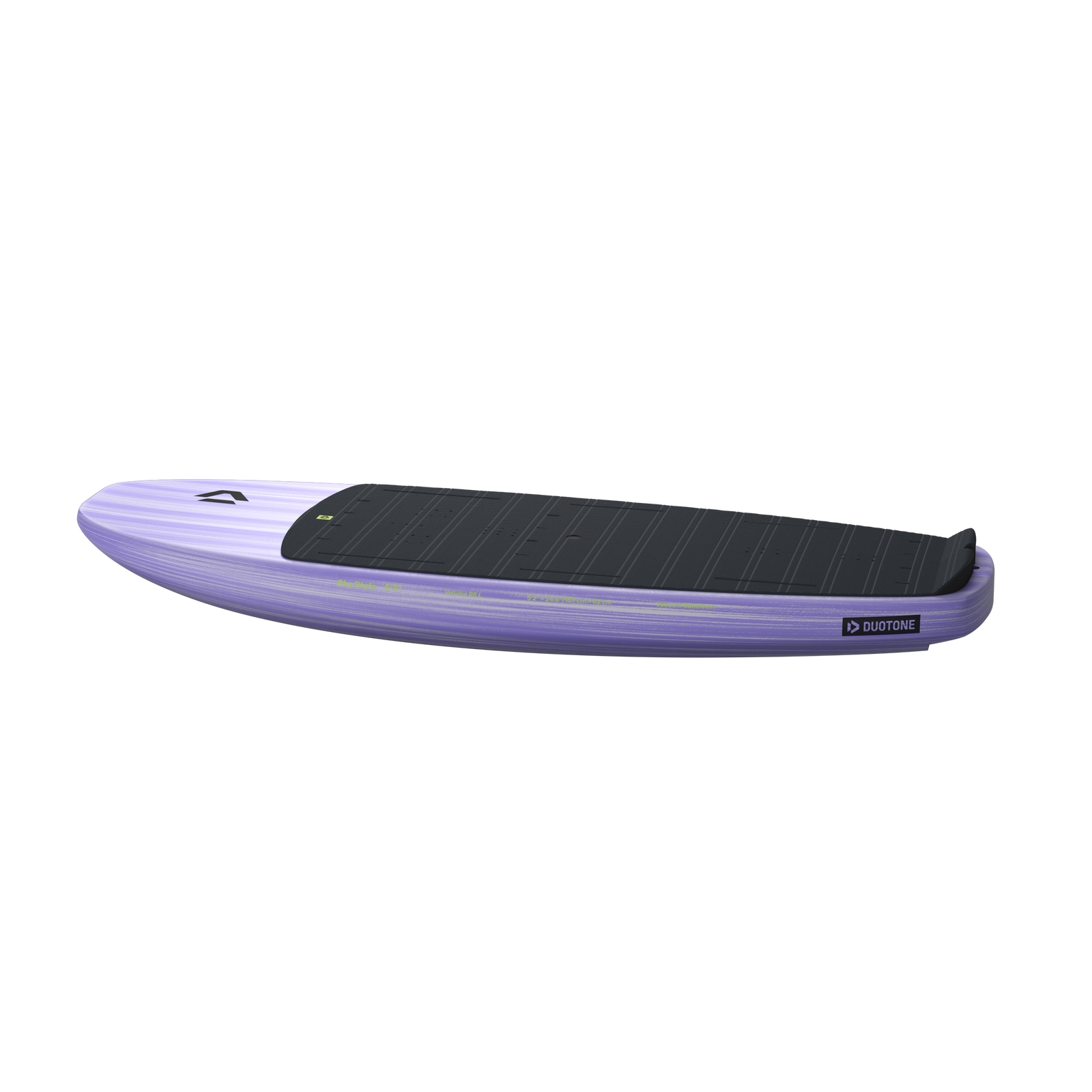 Duotone Sky Style 2027 wing foil board, footstrap detail