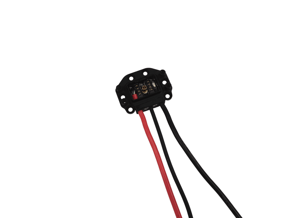 Duotone Cruise Male connector with cables top plate (only)